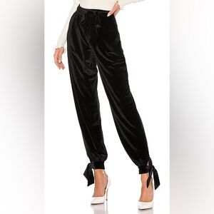 Tularosa Velvet Ankle Tie Pants